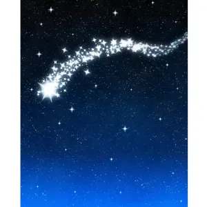 Falling Star Printed Backdrop