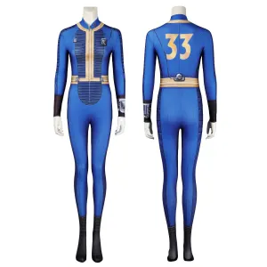 Fallout TV Lucy Bodysuit Vault 33 Cosplay Costume Vikidoky