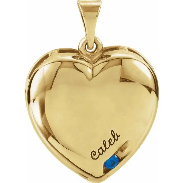 Family Heart Pendant