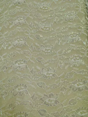 Fancy Lace - 60-inches Wide Iridescent Ivory