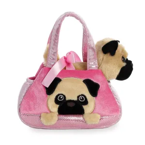 Fancy Pal Peek-a-Boo Pug Soft Toy