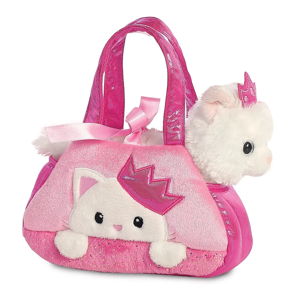 Fancy Pal Pink Crown Kitty Soft Toy