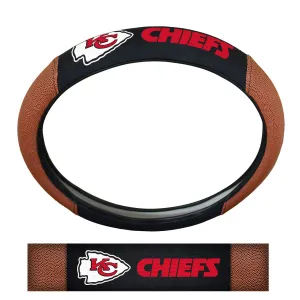 Fanmats Kansas City Chiefs Sports Grip Steering Wheel Cover