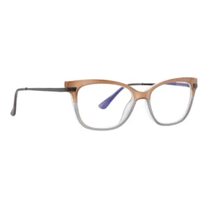 Fanny Taupe Blue Light Readers (1.50)