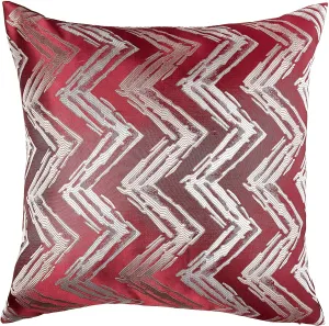 Fantasy Modern Zig Zag Chevron Pattern Decorative Accent Throw Pillow