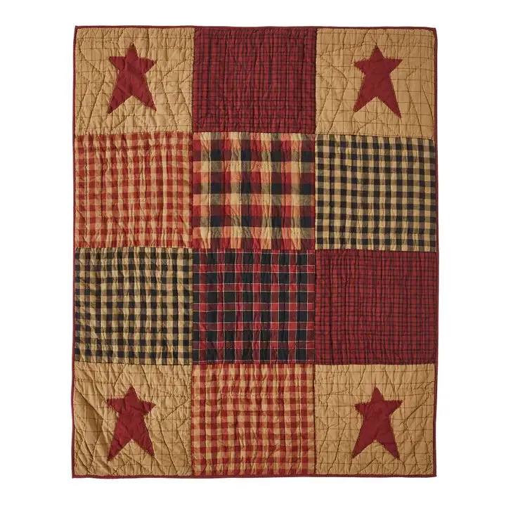 Farmhouse Quilted Throw Blanket-Connell