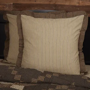 Farmhouse Star Fabric Euro Sham 26x26"