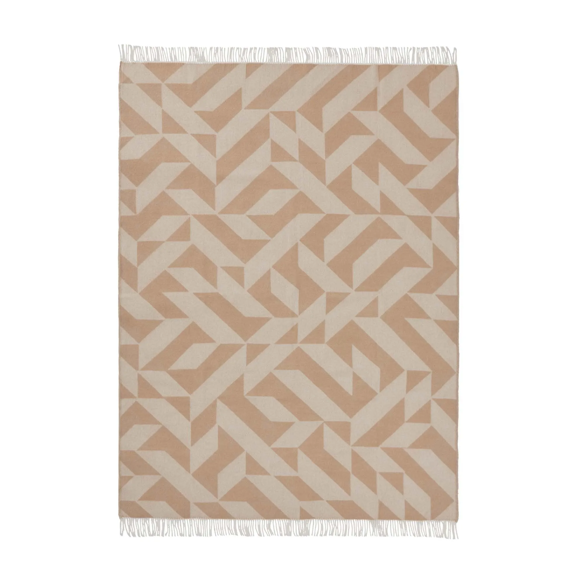 Farum Merino Blanket [Beige/Cream]