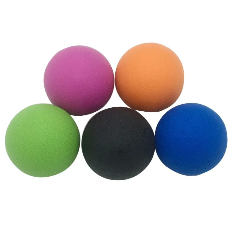 Fascia Ball Deep Muscle Relaxation Plantar Acupoint Massage Fitness Mini Yoga Ball Massage Ball, Specification:Single Ball(Pink)