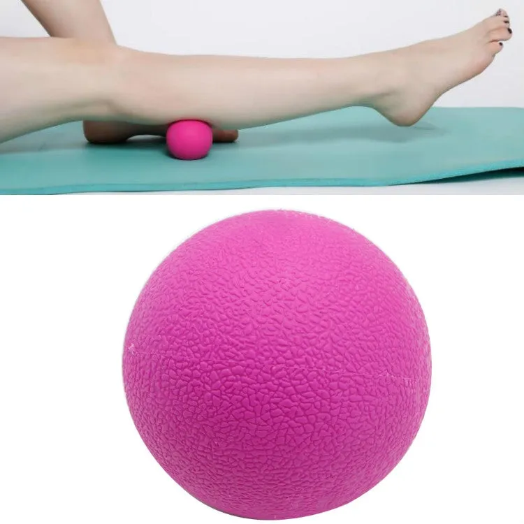 Fascia Ball Deep Muscle Relaxation Plantar Acupoint Massage Fitness Mini Yoga Ball Massage Ball, Specification:Single Ball(Pink)