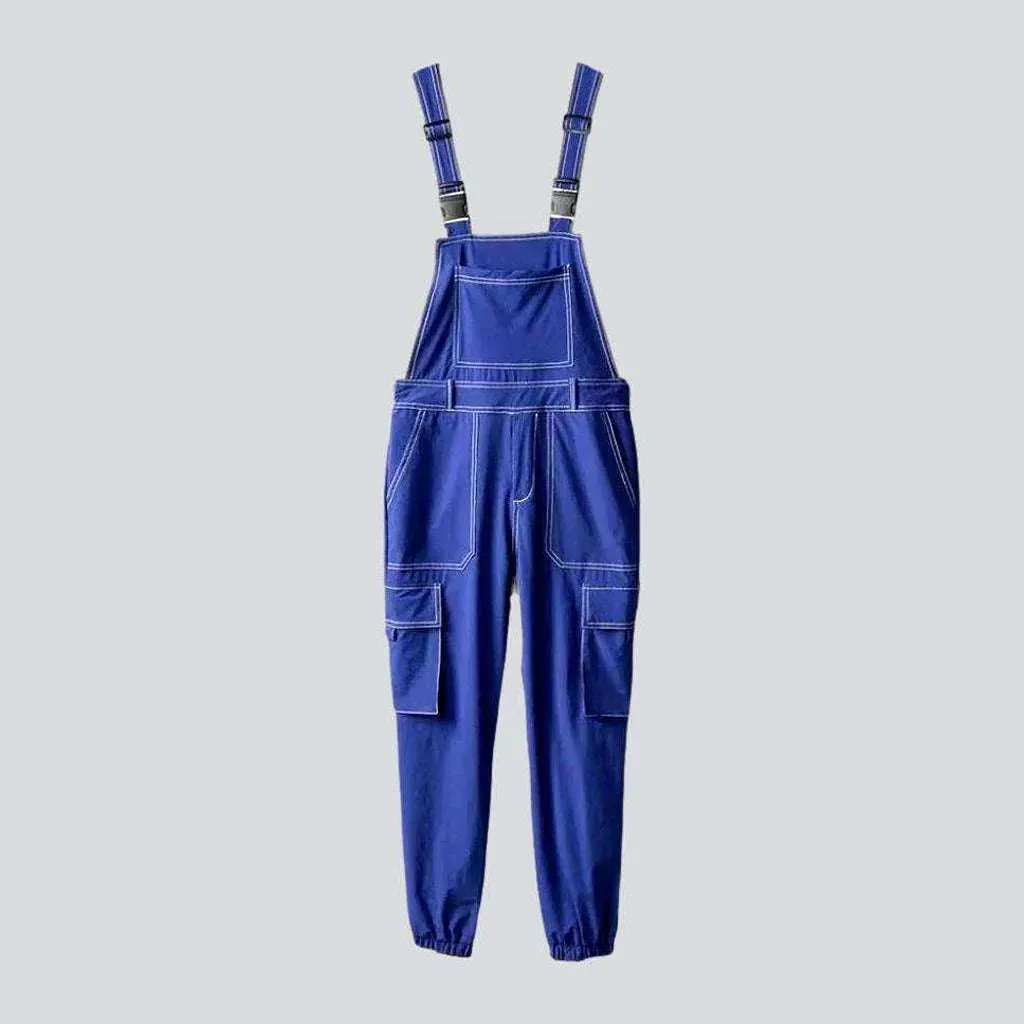 Fashion denim dungaree for men