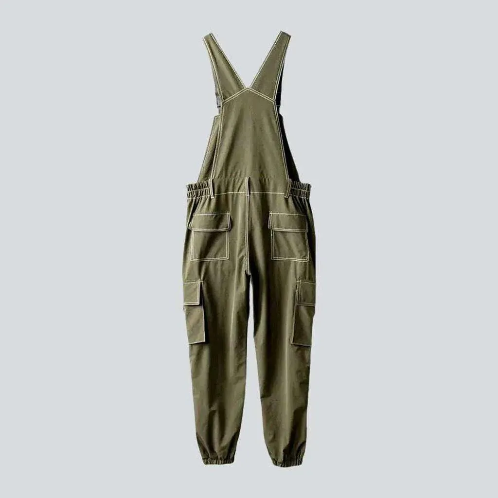 Fashion denim dungaree for men