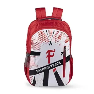 Fashion Track Polyester 15.6-inch  Backpack OPTIMA (red)