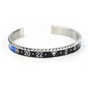 Fashion Trend Multicolor Dial Stainless Steel Speedometer Bracelet Unisex Bracelet Cuff Bracelet Bezel Luxury Jewelry Gift