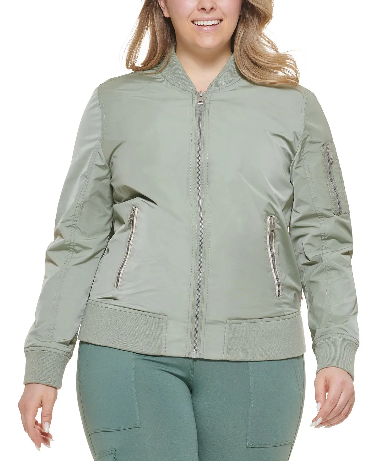 Fashionable bomber jacket Melanie plus sizes Levi's