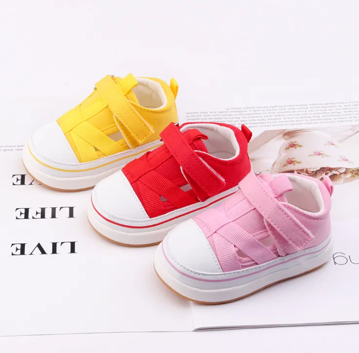 Fashionable breathable baby toddler shoes