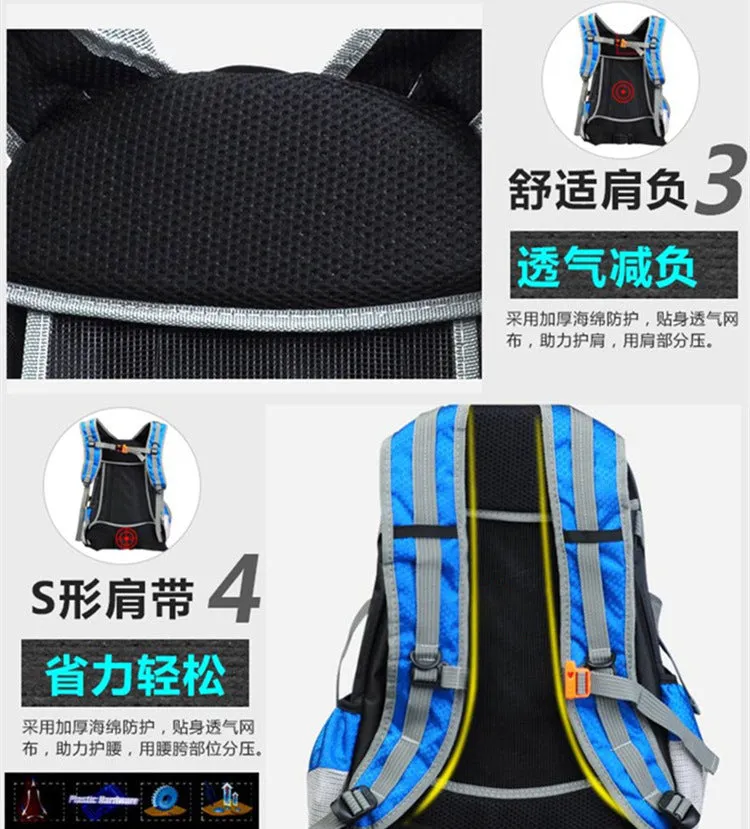 Fashionable Large Capacity Backpack with Nylon Material