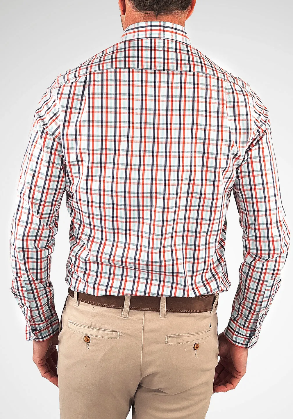 Fast-Dry Performance Gingham Shirt