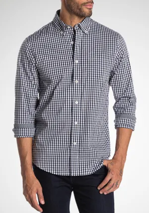 Fast-Dry Performance Gingham Shirt