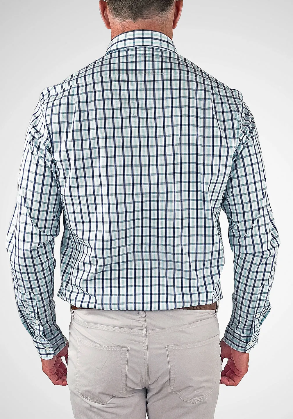 Fast-Dry Performance Gingham Shirt