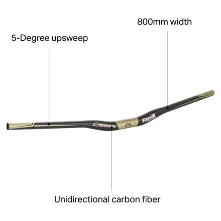 Fatbar Carbon V2 Renthal, black