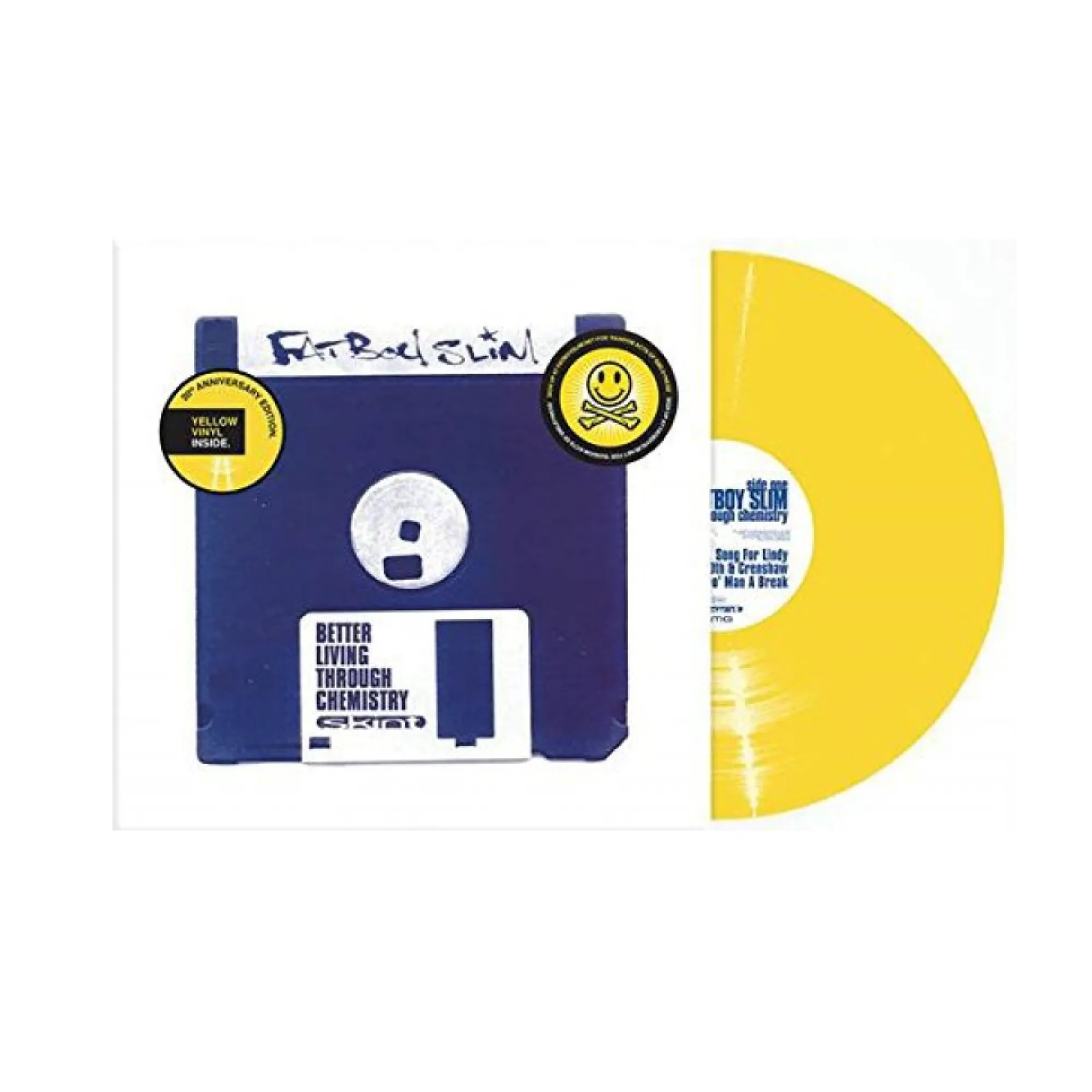 Fatboy Slim / Better Living Through Chemistry LP  Yellow Vinyl