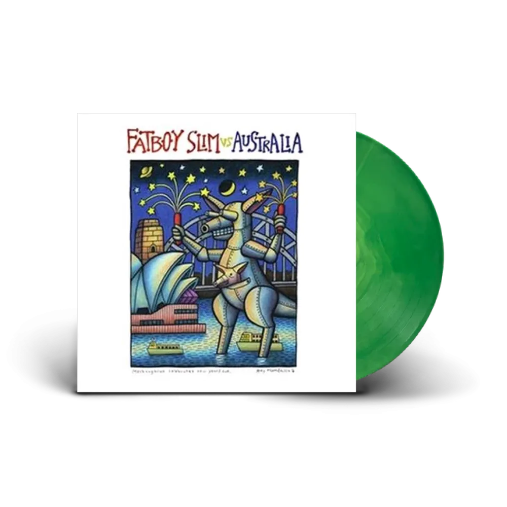 Fatboy Slim / Fatboy Slim vs Australia LP Green & Gold Splattered Vinyl