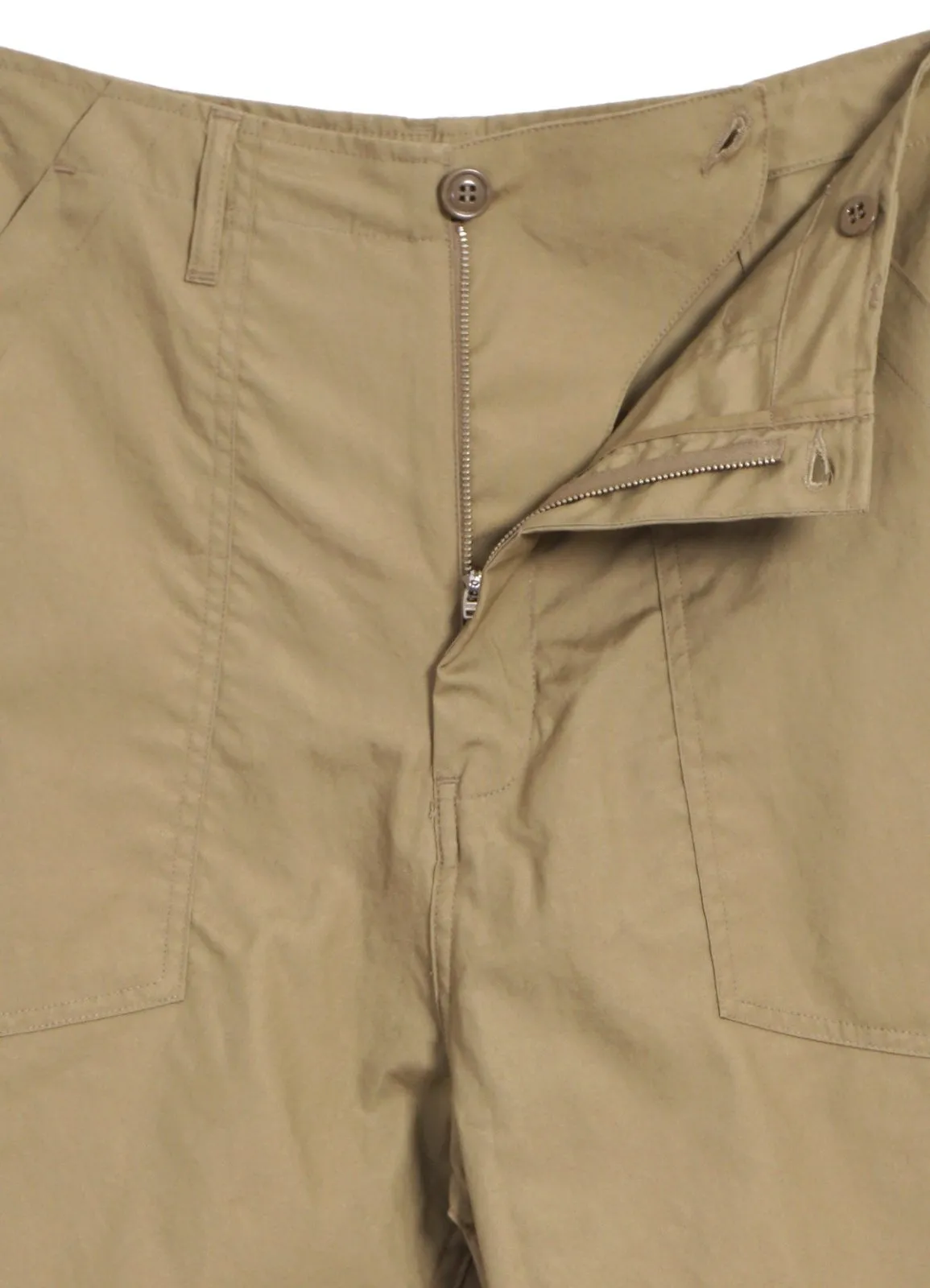 FATIGUE SHORTS | Large Patch Pocket Shorts | Khaki