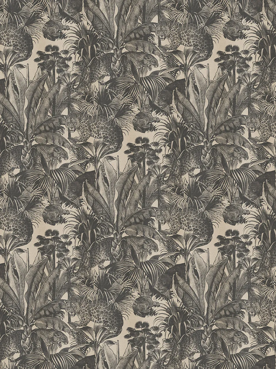 Faunacation 'Monochrome' Faux Suede Wallpaper By The Metre