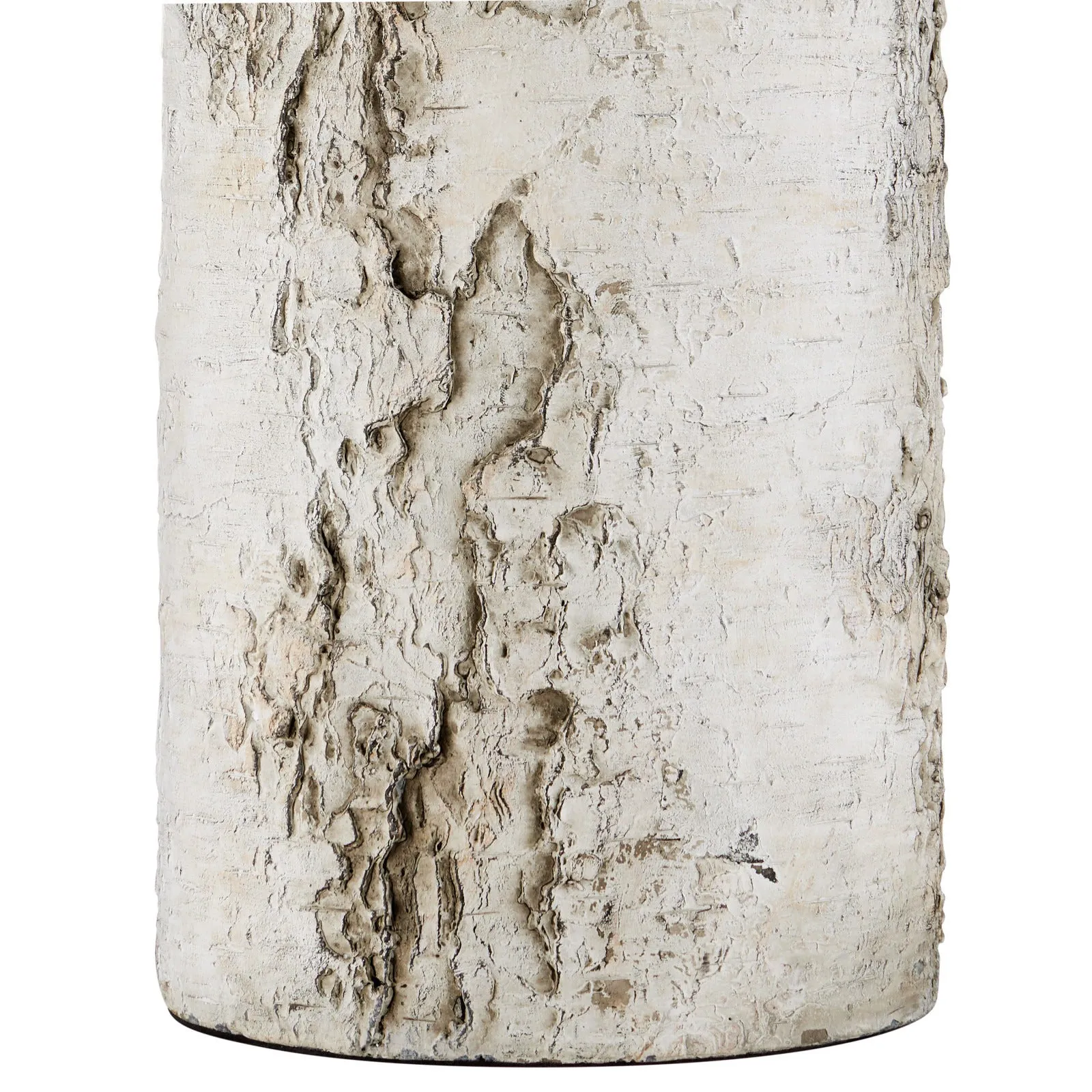 Faux Birch Table Lamp