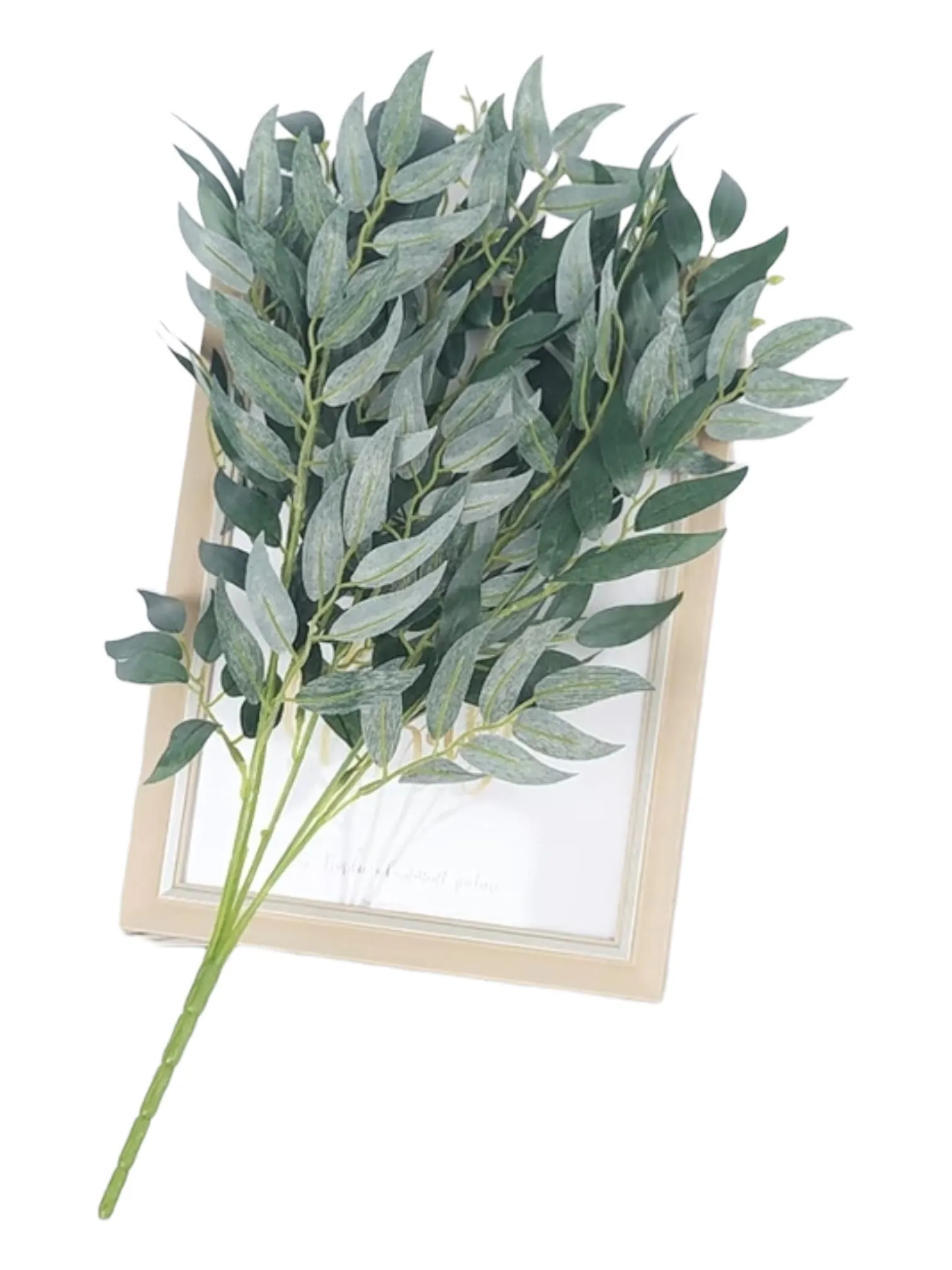 Faux Foliage - Willow Branch Olive Green