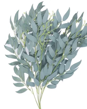 Faux Foliage - Willow Stem Eucalyptus Green