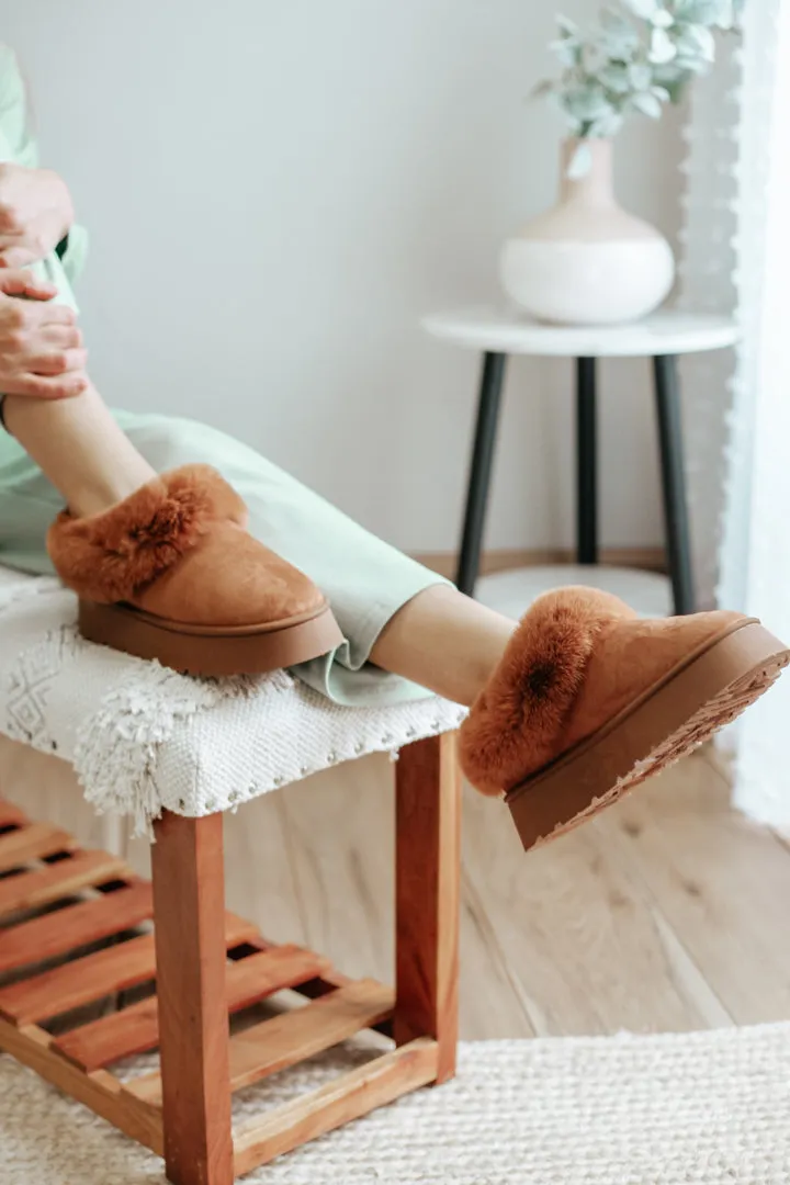 Faux Fur Slippers