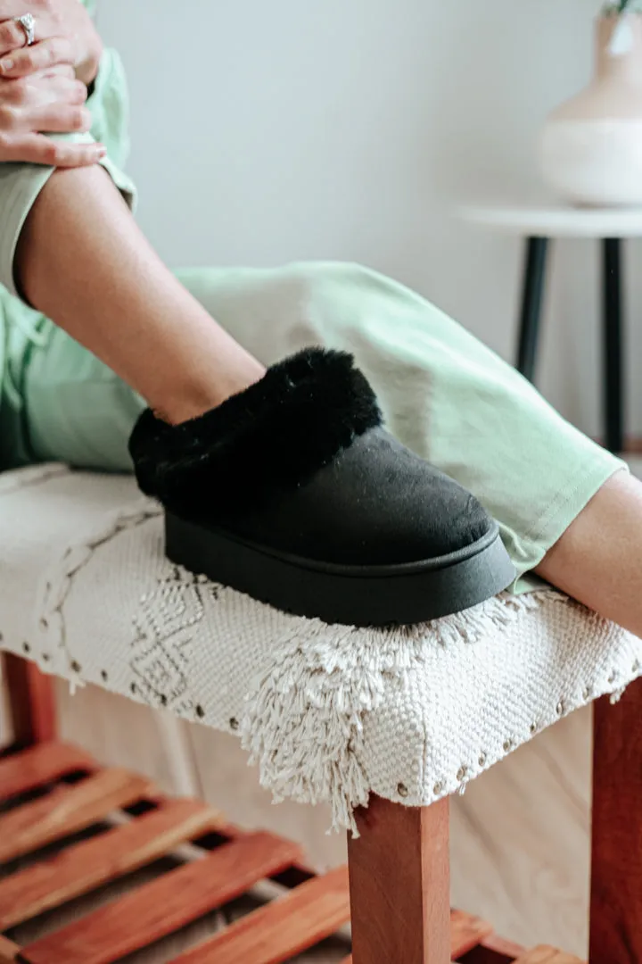 Faux Fur Slippers