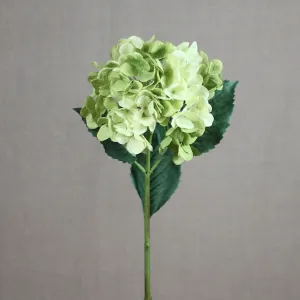 Faux Hydrangea Green