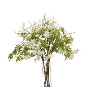 Faux Italian White Bellflower