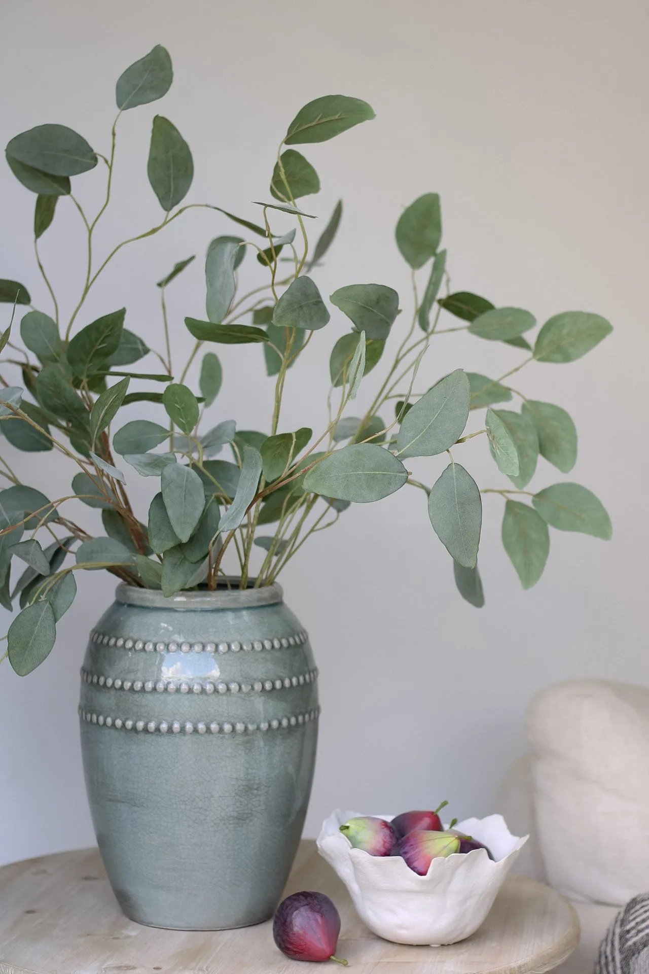 Faux Silver Dollar Eucalyptus Stem