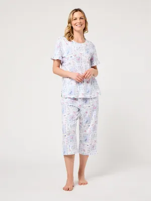 Fayte Short Sleeve 3/4 Pyjama Set