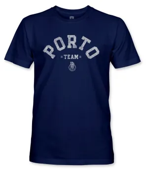 FC Porto Athletic Wordmark Cotton T-Shirt - Navy