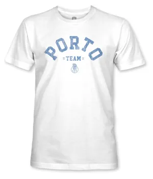 FC Porto Athletic Wordmark Cotton T-Shirt - White