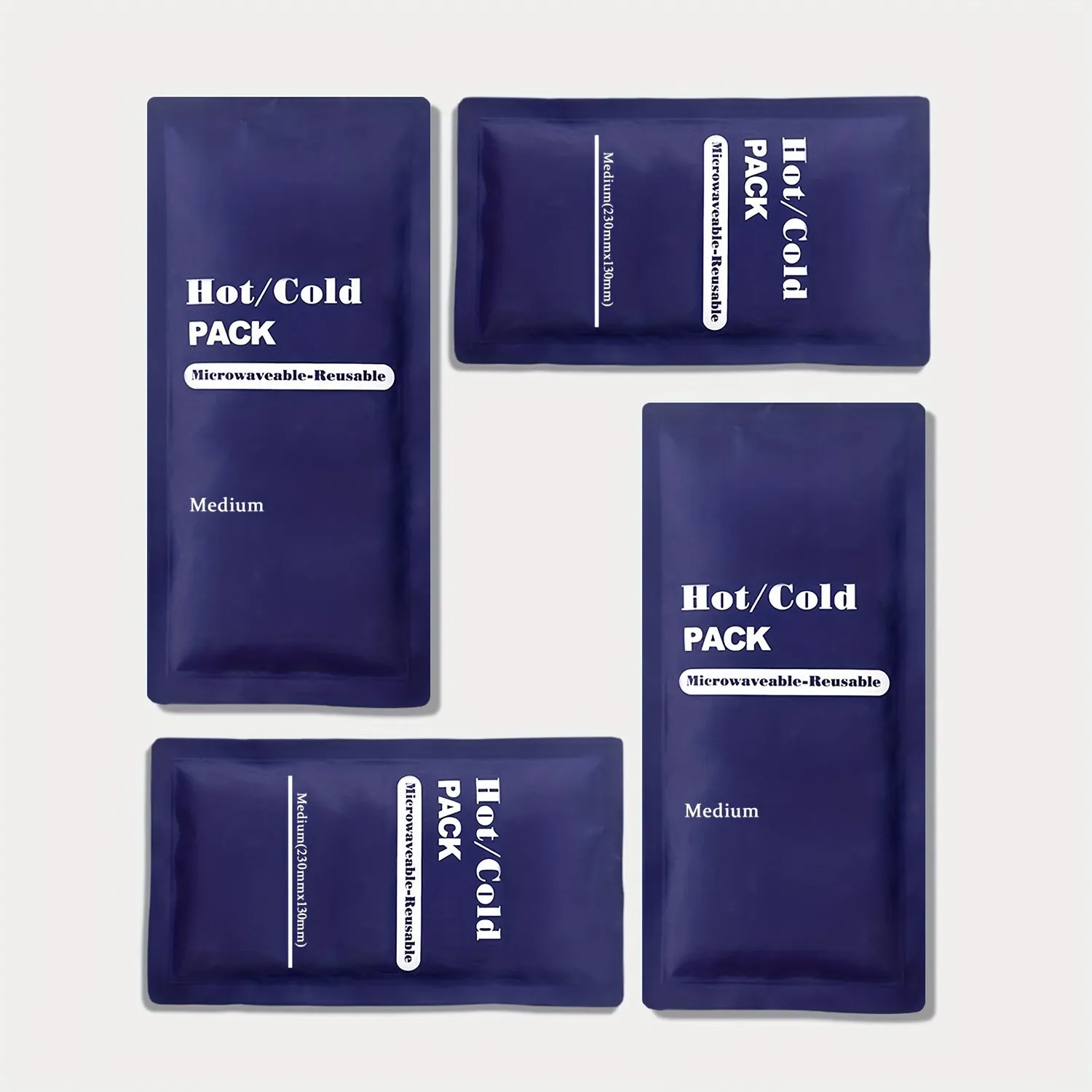 FDACertified Hot  Cold Gel Packs for Pain Relief