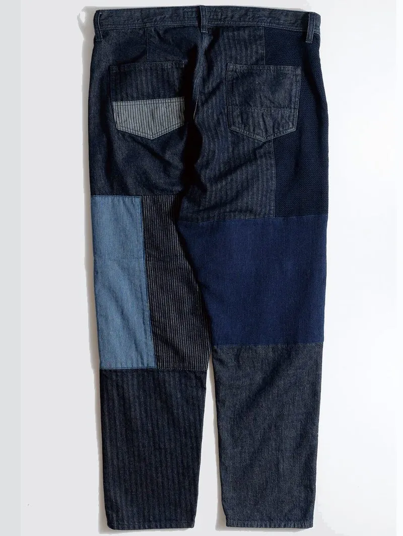 FDMTL Patchwork Pants Rinse PN31R