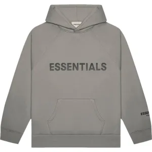 Fear of God Essentials 'Cement' Hoodie, gray