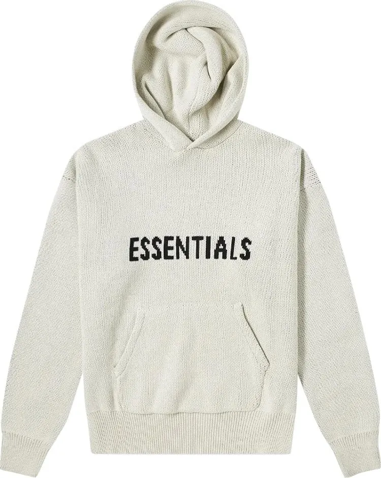 Fear of God Essentials Knit Sweater 'Oatmeal', gray