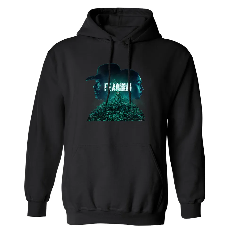 Fear The Walking Dead Key Art Fleece Hooded Sweatshirt