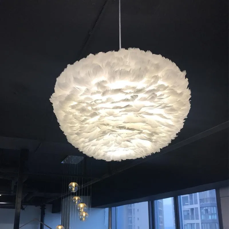 Feather Cloud Pendant Light