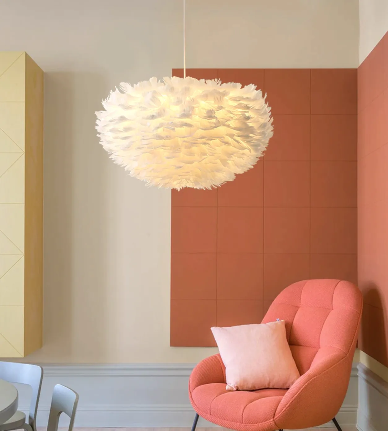 Feather Cloud Pendant Light