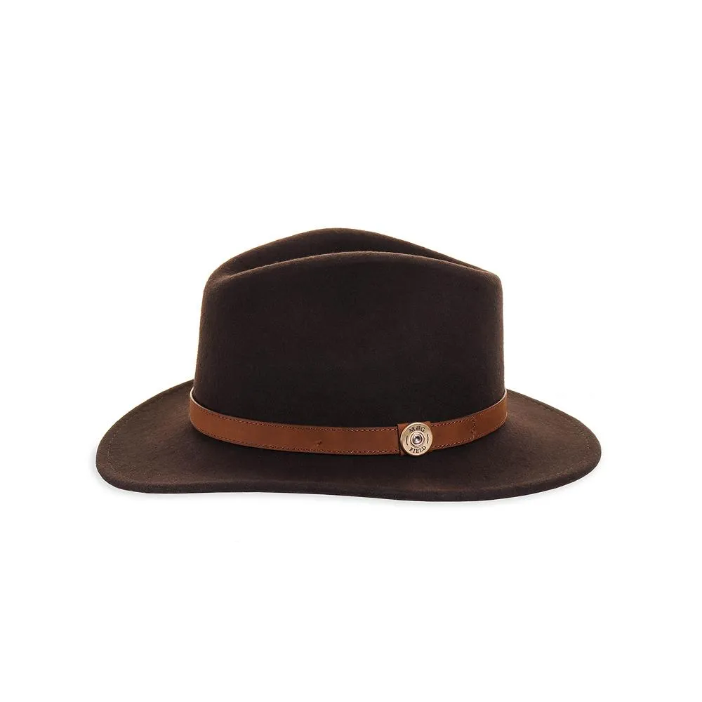 Felt Fedora - Brown