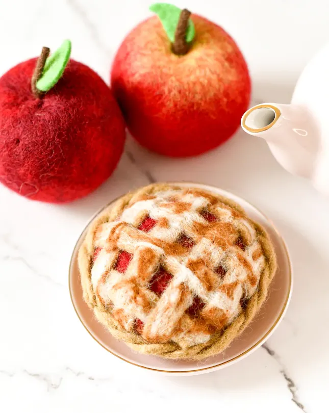 Felt Lattice Apple Pie