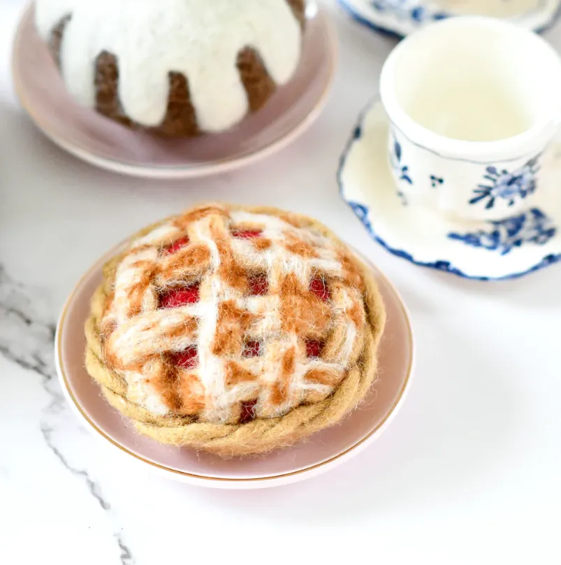 Felt Lattice Apple Pie